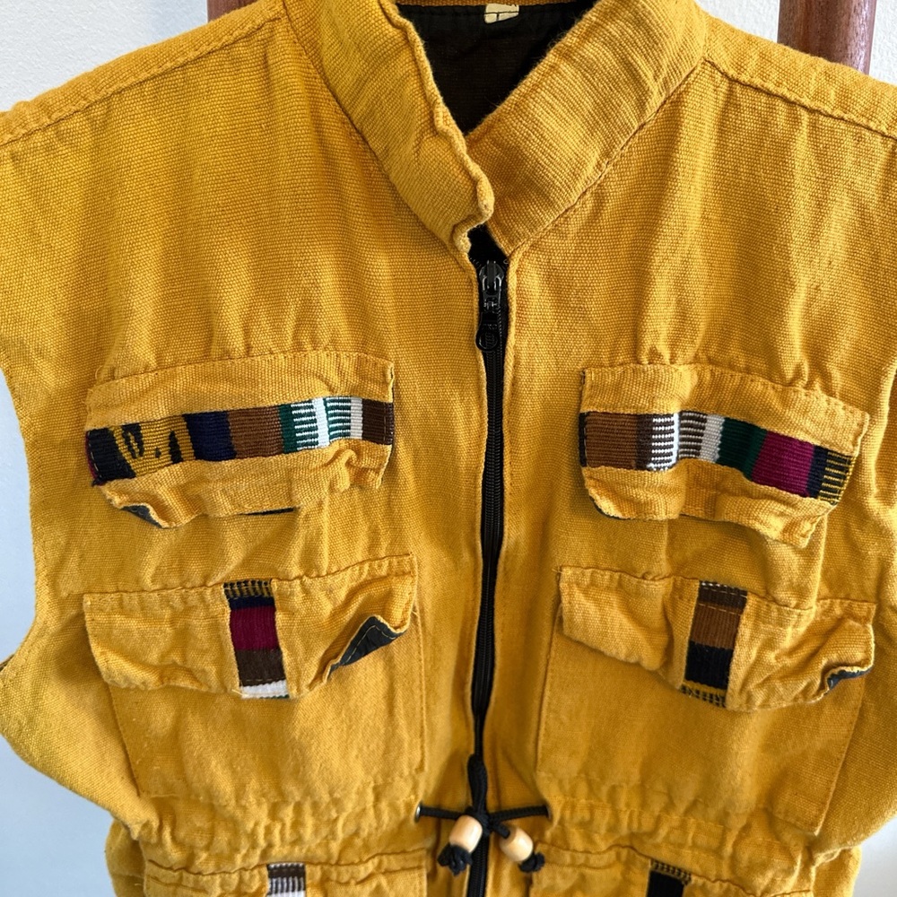 Vintage cotton vest - Picture 2 of 6